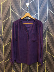 Western Top Chiffon – Large Size (Chest: 21 , Length: 28 )