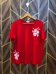 T-Shirt Jersey Large Size Length 25
