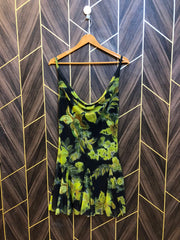 Mini Dress Net Jersey Medium Size Chest 19 Length 36
