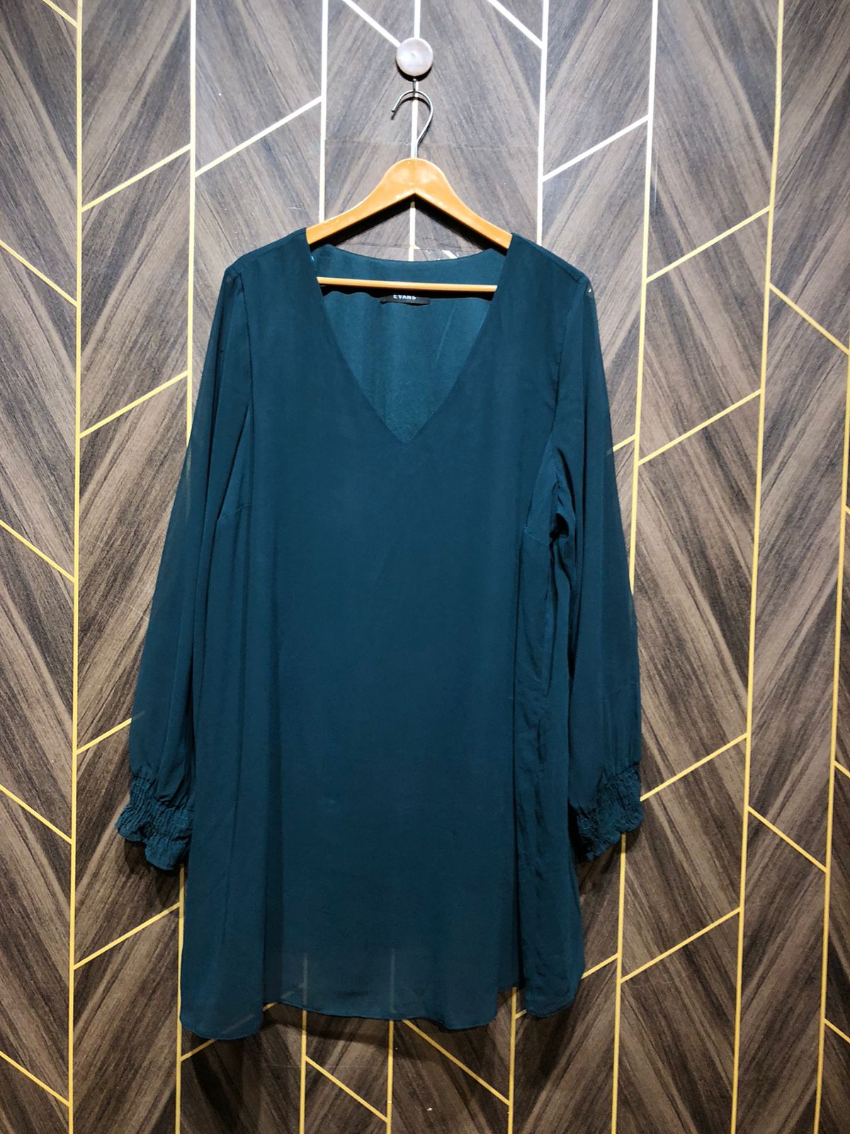 Western Top Chiffon – 4X-Large Size (Chest: 25, Length: 35)