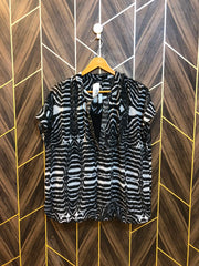 Trendy Jersey chiffon CropTop Size X Large