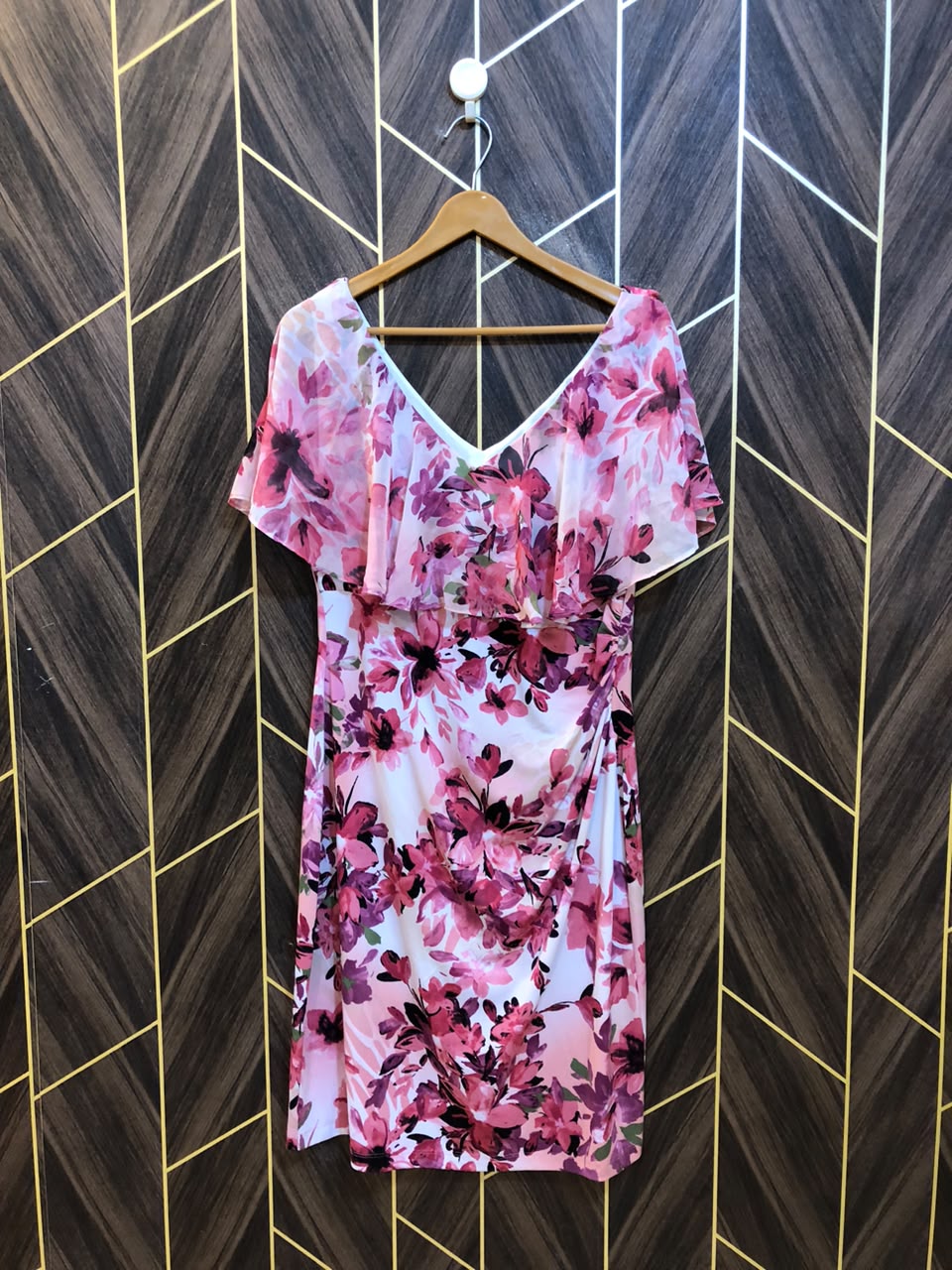 Mini Dress Jersey body straight  Large Size Chest 20 Length 40