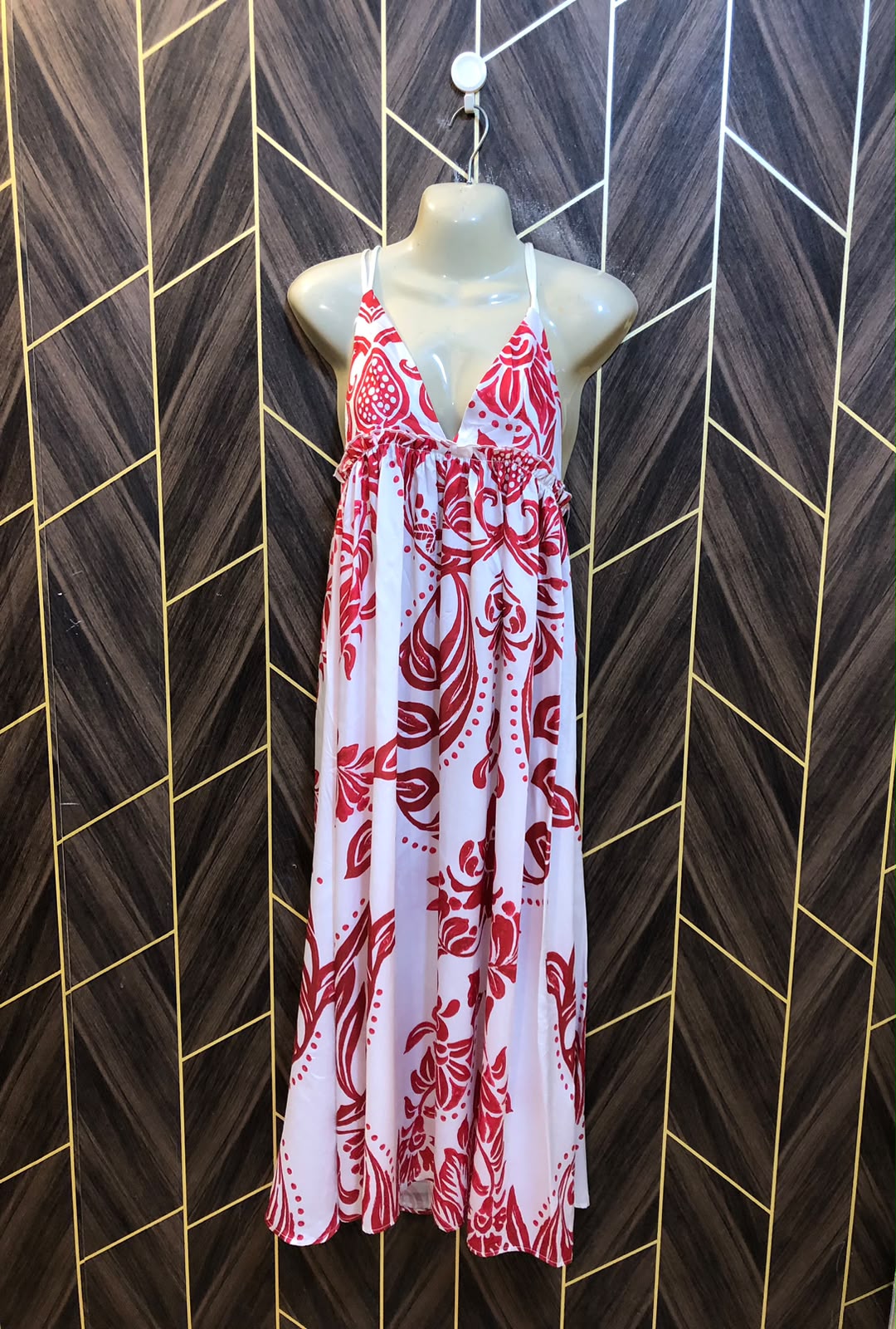 Western Long Maxi Silk Medium | Size | Chest 19 | Length 50