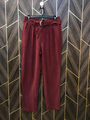 32 High Waist Straight Ankle Fit Trendy Pent