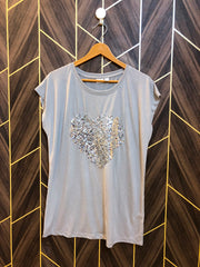 T-Shirt Jersey Medium Size Length 29 baggy