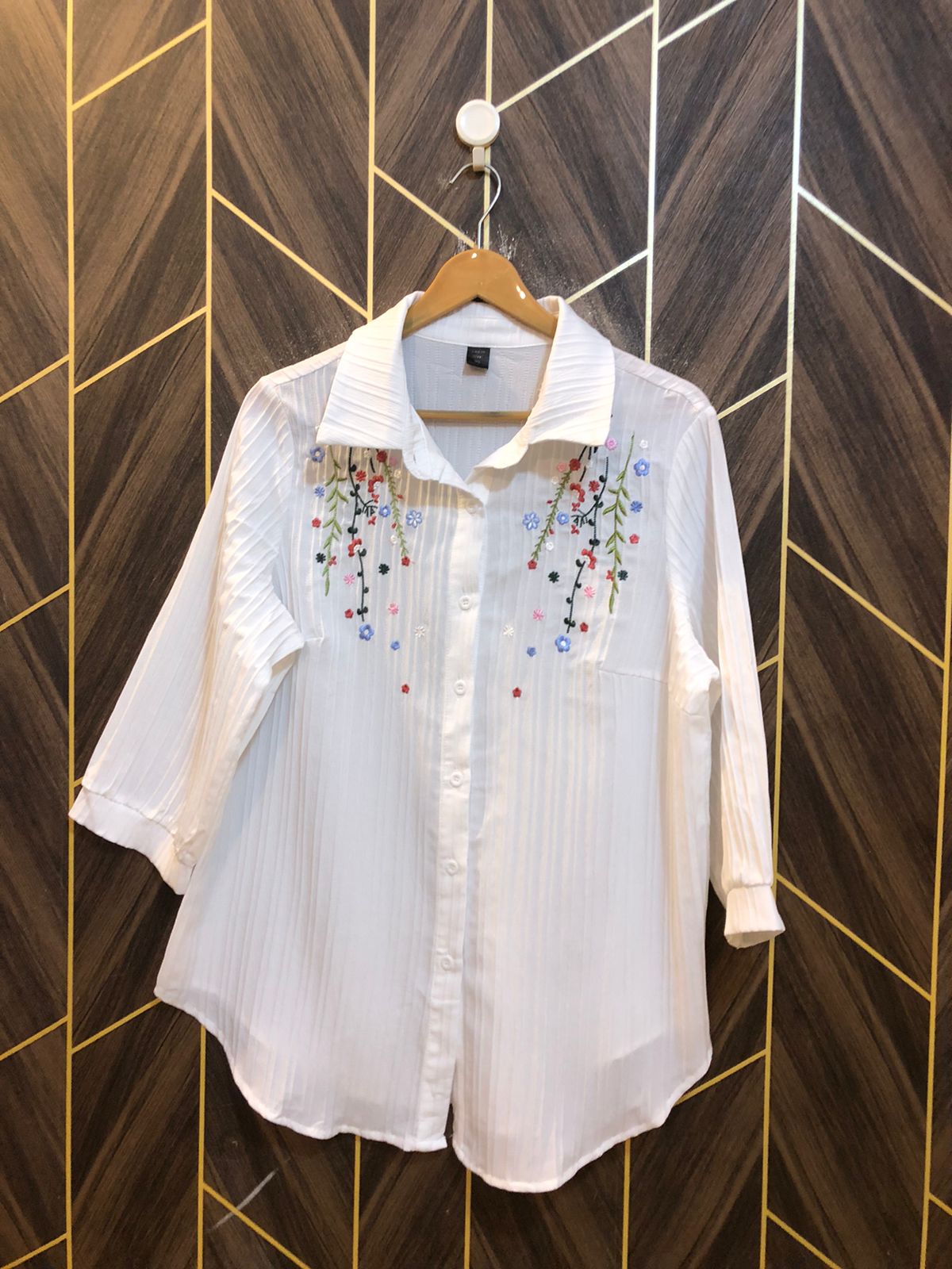 Western Top Chiffon – X-Large Size (Chest: 22, Length: 29 )