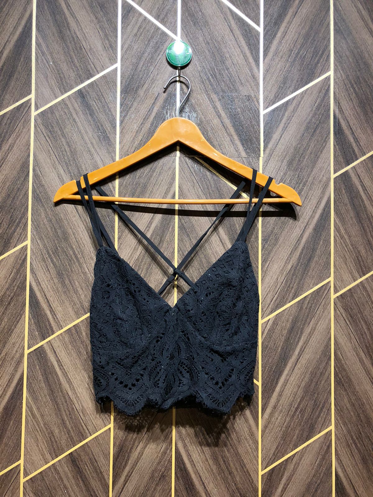 Trendy Chiffon CropTop Size X Small