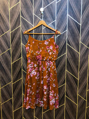 Mini Dress Chiffon Small Size Chest 18 Length 39