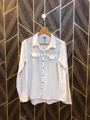 Western Top Chiffon – Large Size (Chest: 20, Length: 27 )