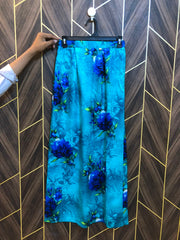 Women Silk Cord Set baggy  | Shirt Chest 17 | Shirt Length 41  | Skirt Waist 26 | Skirt Length 38