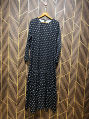 Western Long Maxi Silk Large | Size | Chest 20 | Length 55