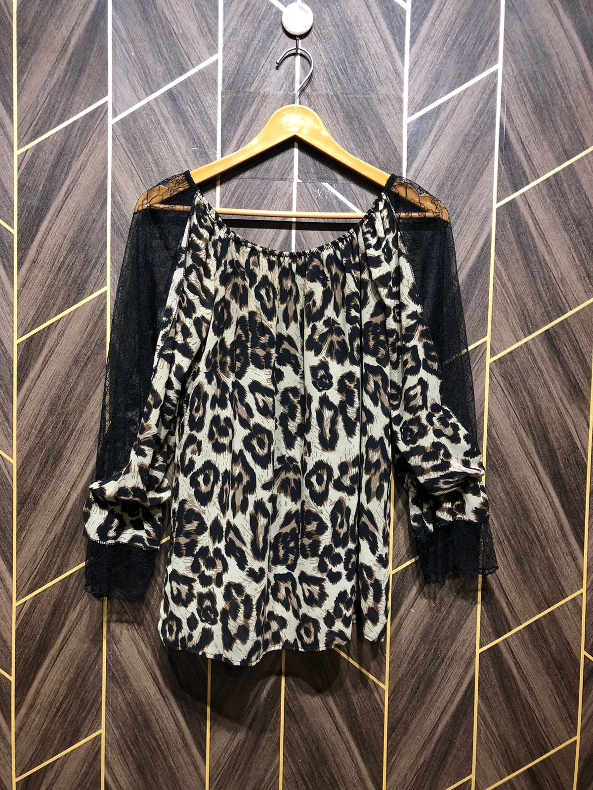 Western Top Chiffon – Small Size (Chest: 18, Length:  25 )