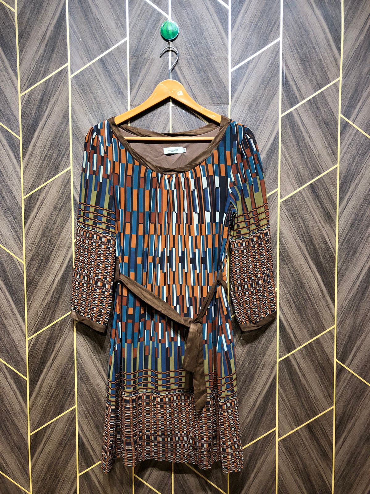 Women Long Shirt Chiffon Small | Chest 18 | Length 36