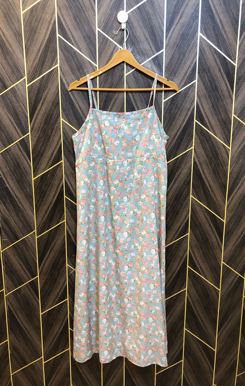 Western Long Maxi Silk Small | Size | Chest 18 | Length 49
