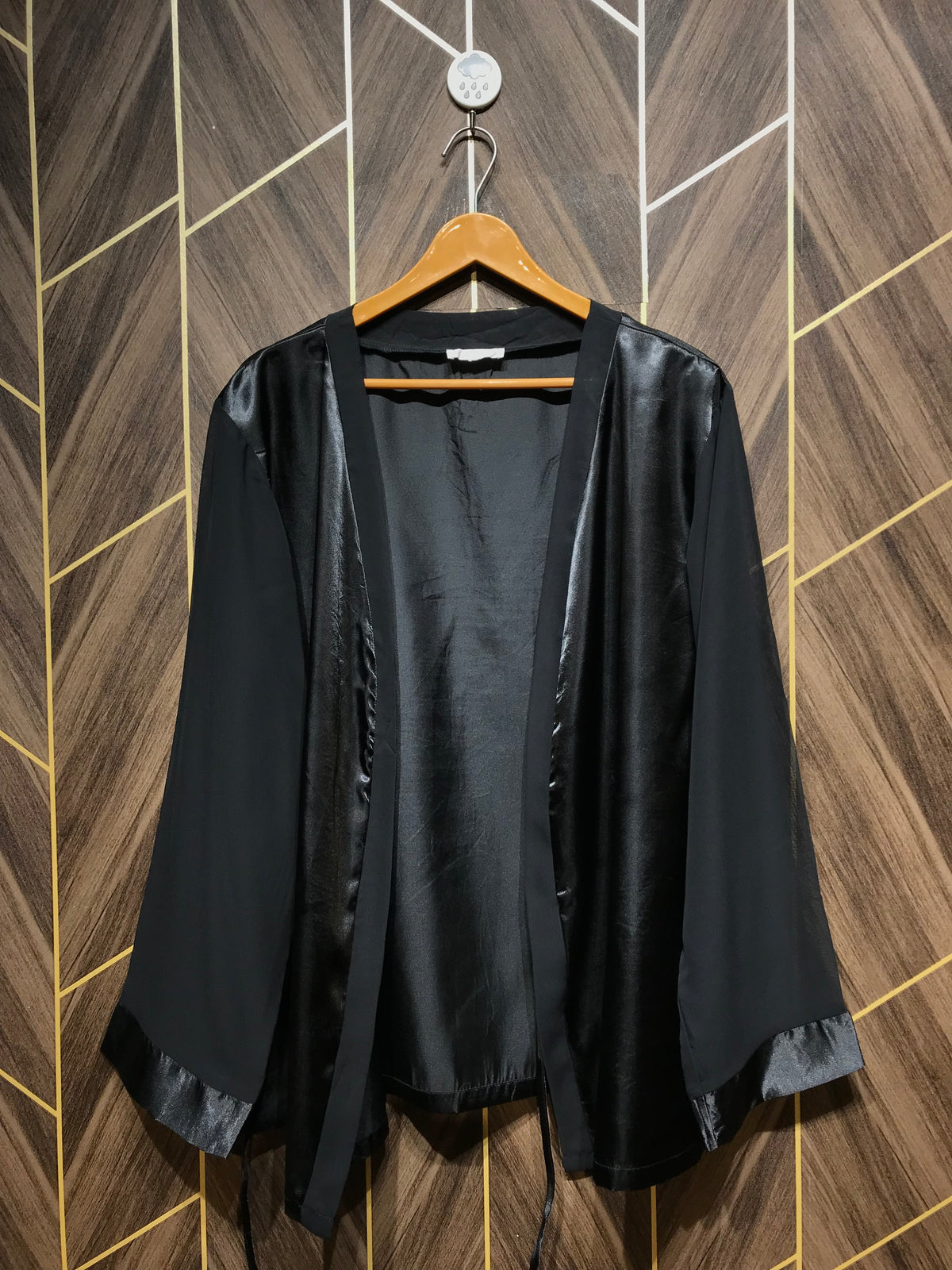 Western Shrug Large  Length 28 Chiffon & Silk