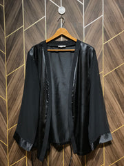 Western Shrug Large  Length 28 Chiffon & Silk