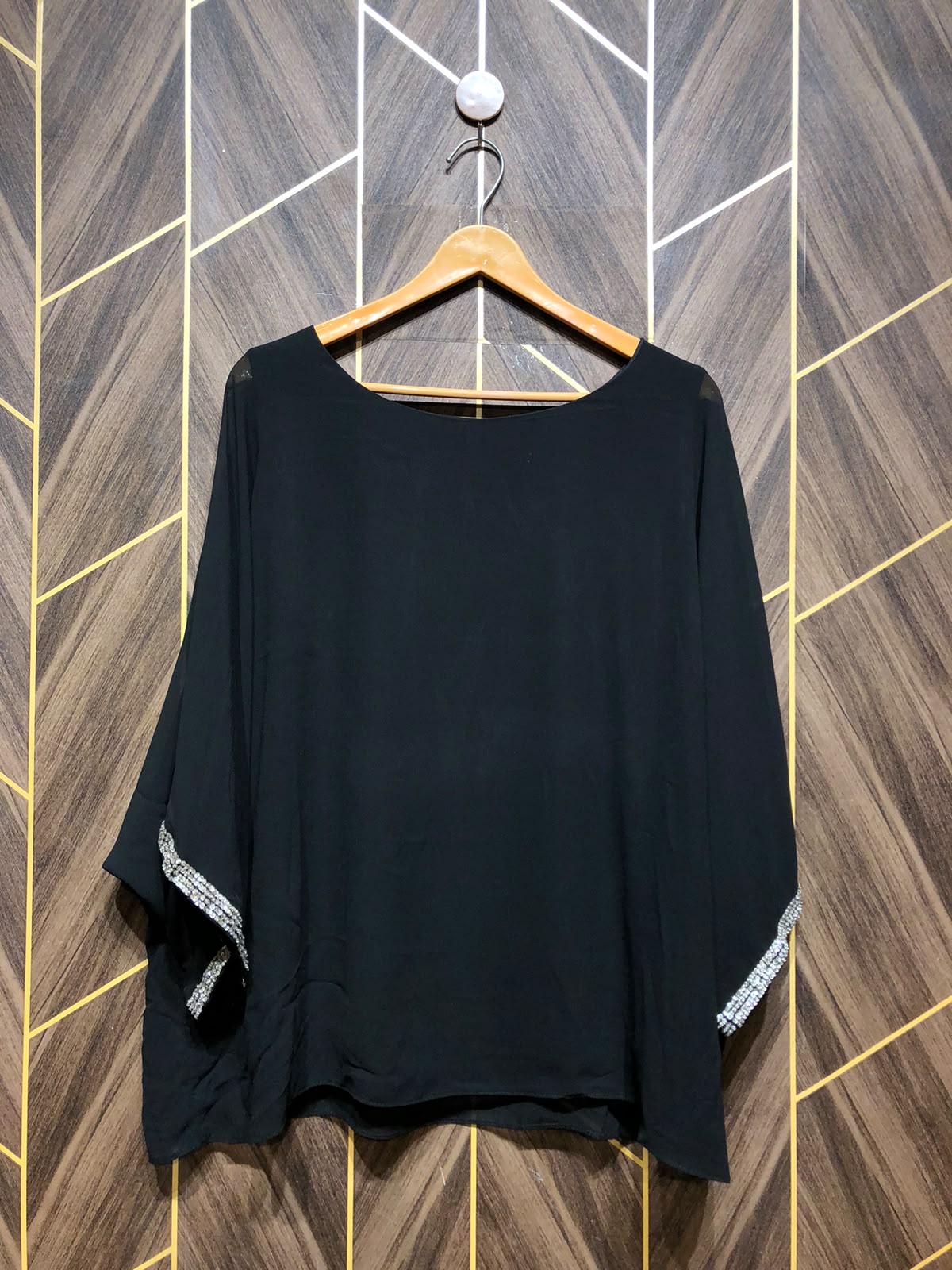 Western Top Chiffon – X-Large Size (Chest: 22, Length: 25 ) baggy