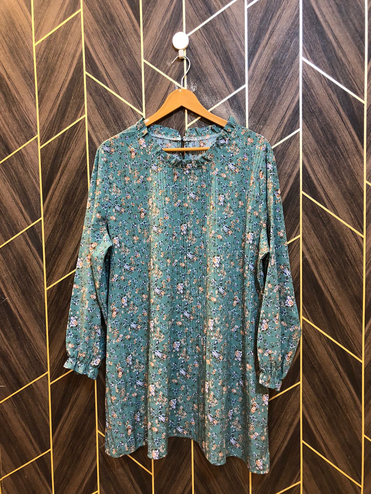 Western Top Chiffon – 2XL Size (Chest: 24, Length: 33 )