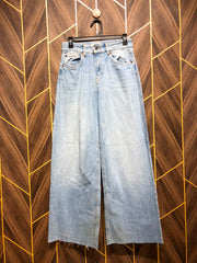 Women Wide Leg Jeans Small | Waist 28 | Length 40