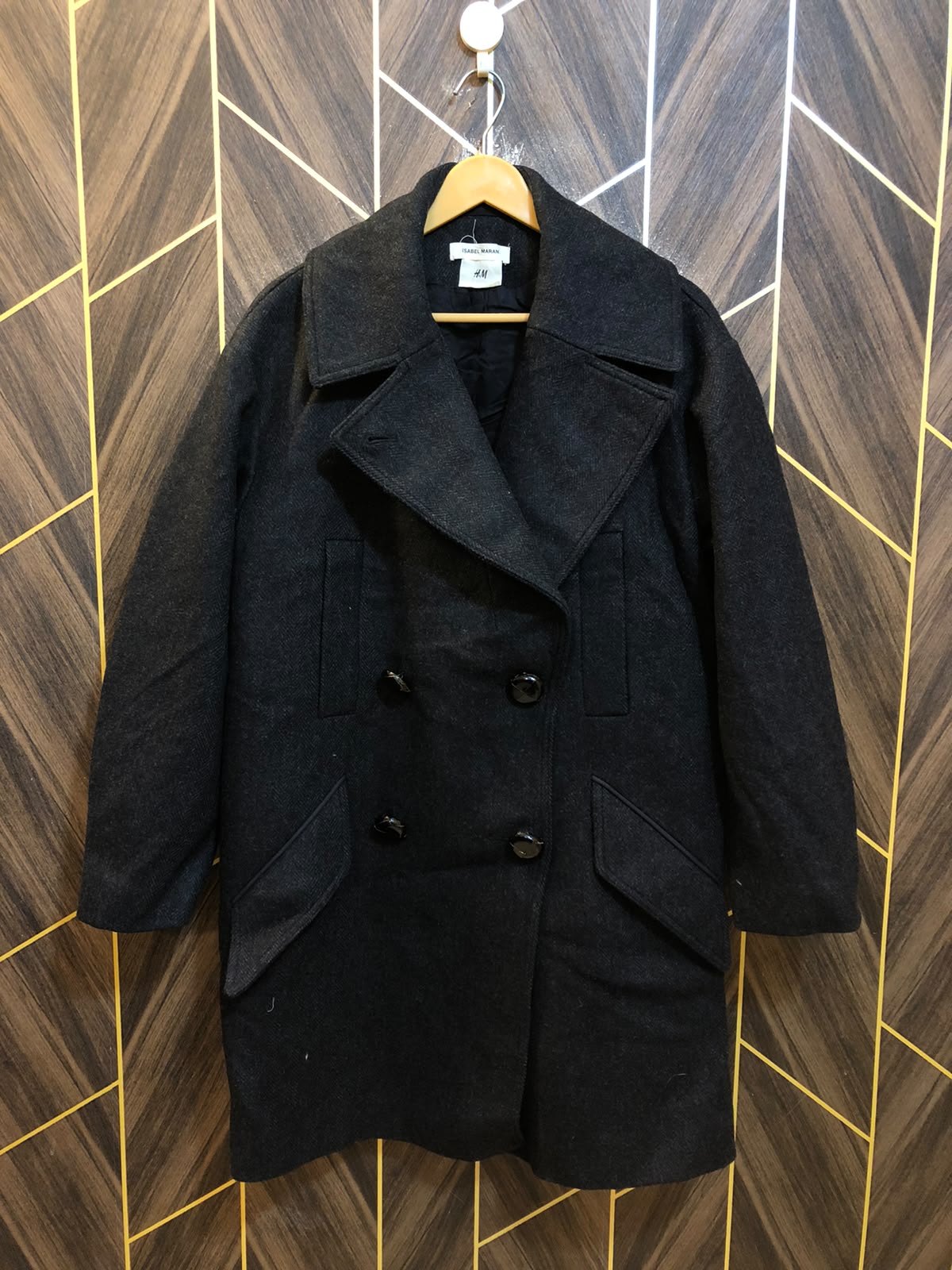 Women Wool Coat Large | Size | Chest 20 | Length 35