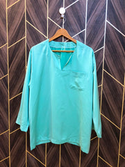 Women Silk Cord Set baggy | Shirt Chest 20 | Shirt Length 30 | Trouser Waist 28 to 40| Trouser Length 47