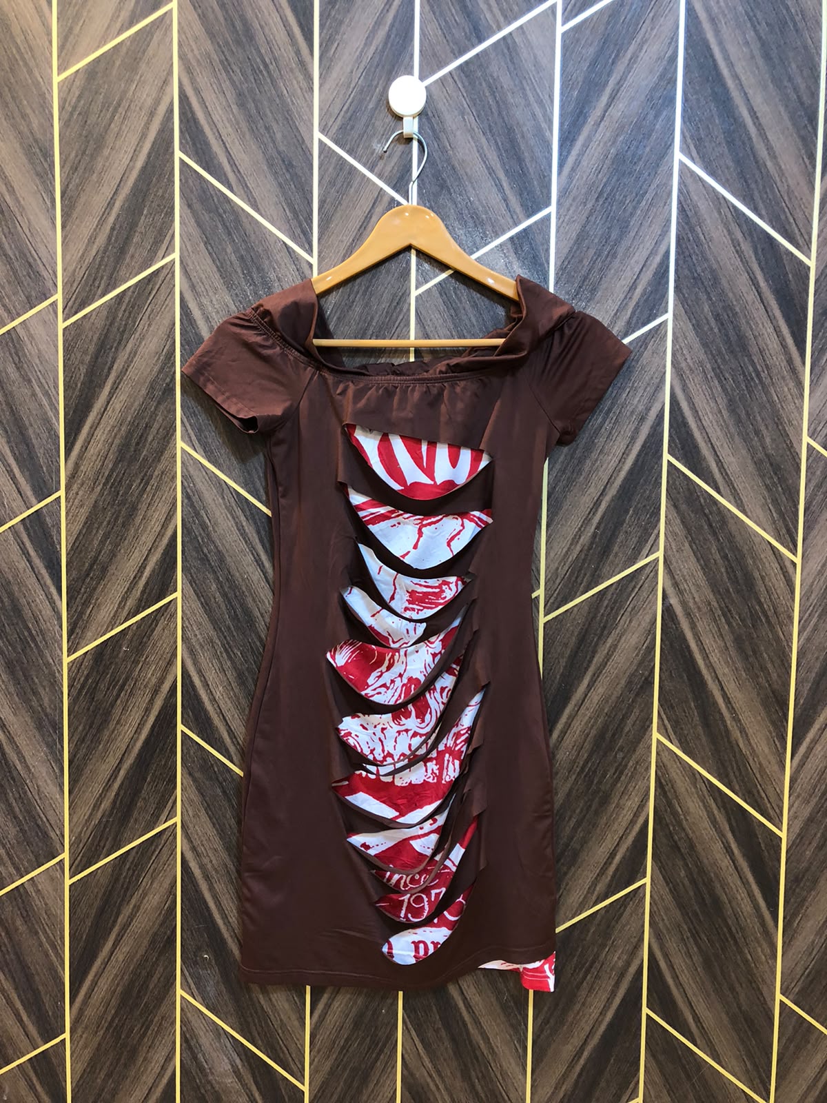 Mini Dress Jersey X Small Size Chest 15 Length 31