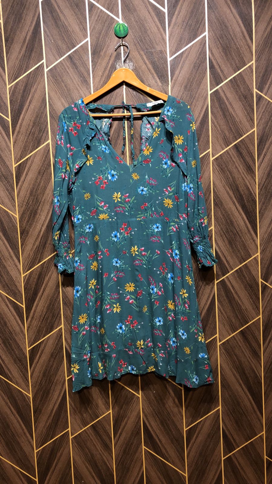 Women Long Shirt Linen X Large | Chest 21 | Length 37