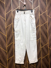 Women Wide Leg Cargo Jeans Medium | Waist 30–32 | Length 40
