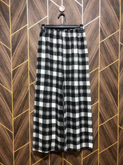 Western Jersey Plazo Small | Size Waist 28 | Length 36