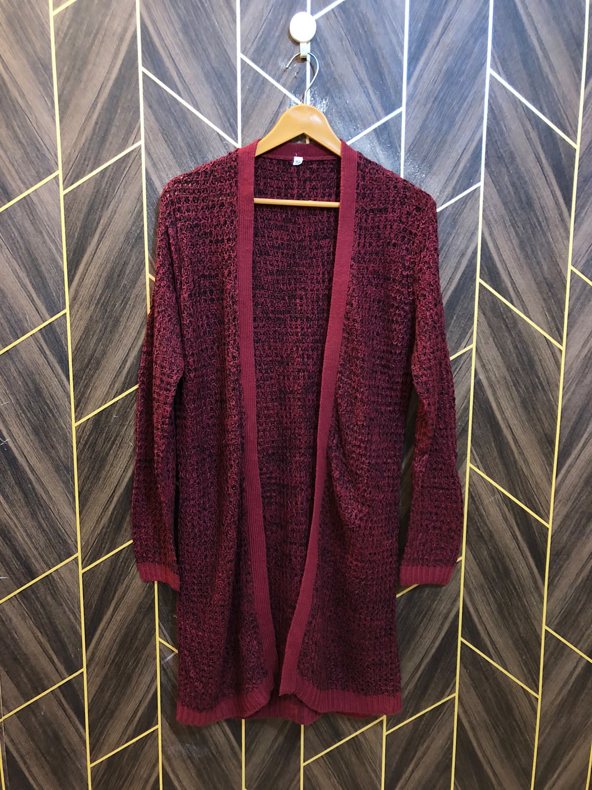 Women Wool Cardigan Sweater Large | Size | Chest 20 | Length 37