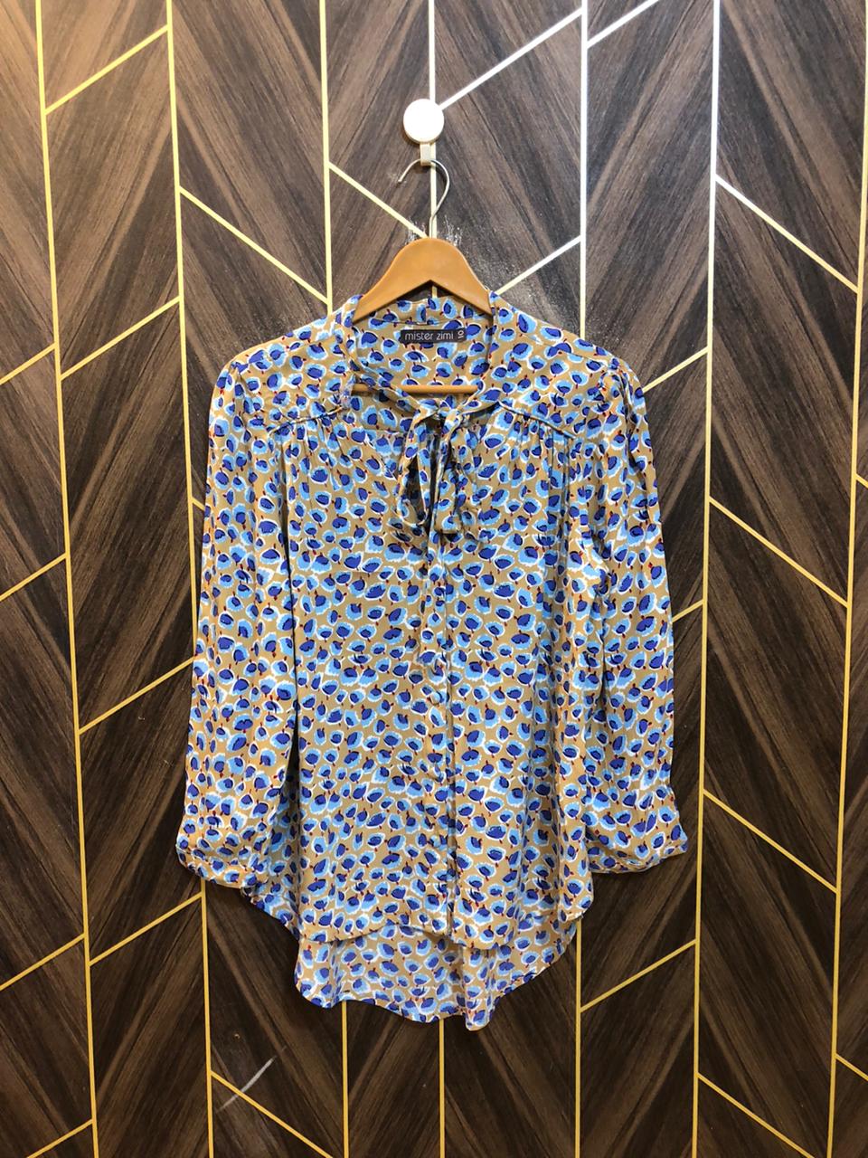 Western Top Chiffon – Medium Size (Chest: 19, Length: 29 )