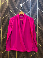 Western Top Chiffon – Large Siz e (Chest: 21 , Length: 25  )