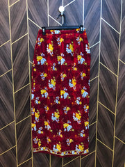 Women Silk Cord Set | Shirt Chest 18 | Shirt Length 38 | Skirt Waist 28 | Skirt Length 39