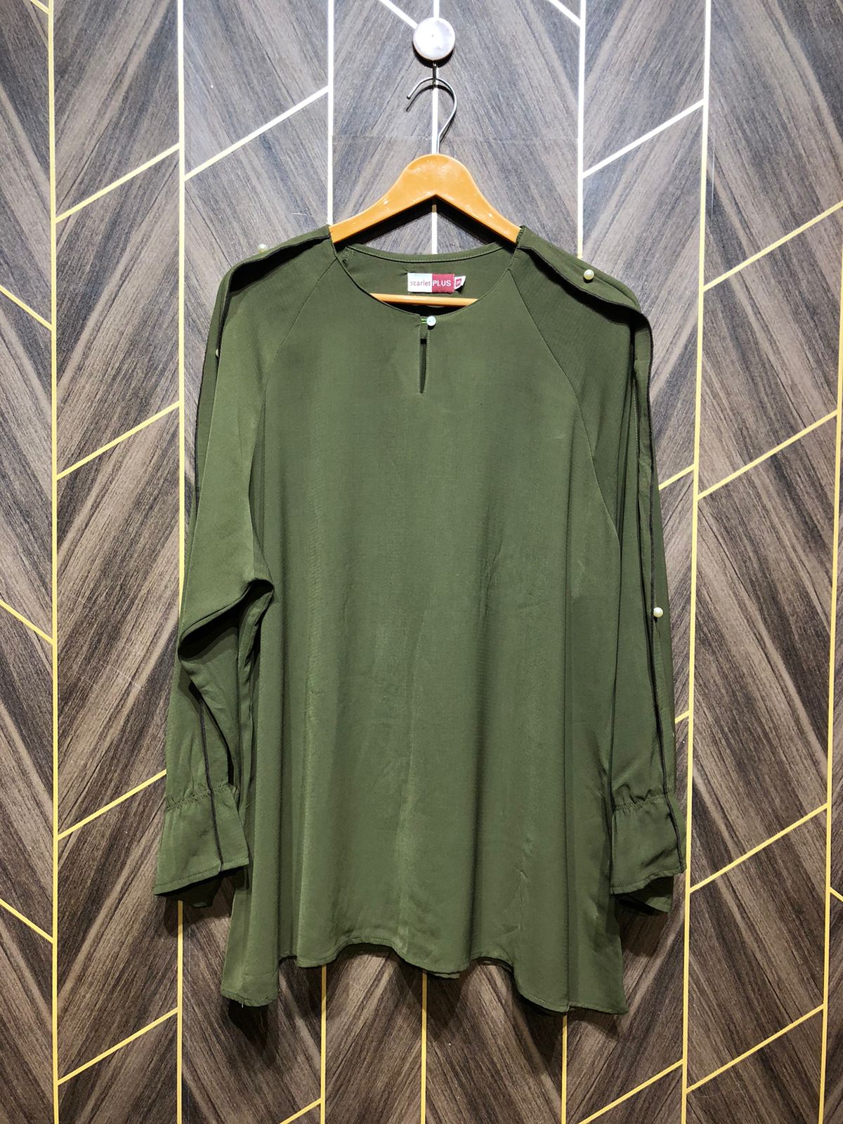 Western Top Chiffon – 2X-Large Size (Chest: 24, Length: 30 )