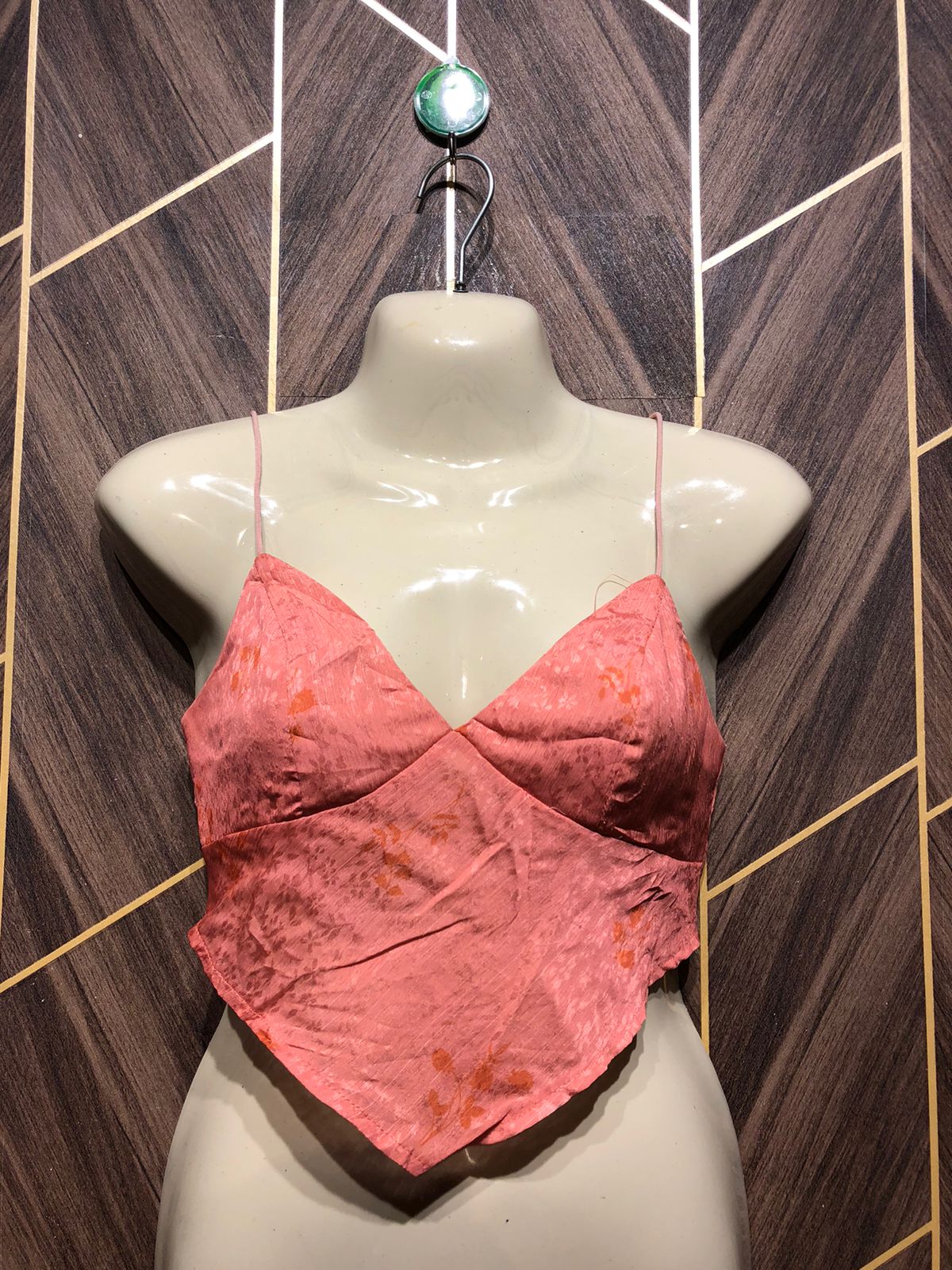 Trendy Silk CropTop Size Medium