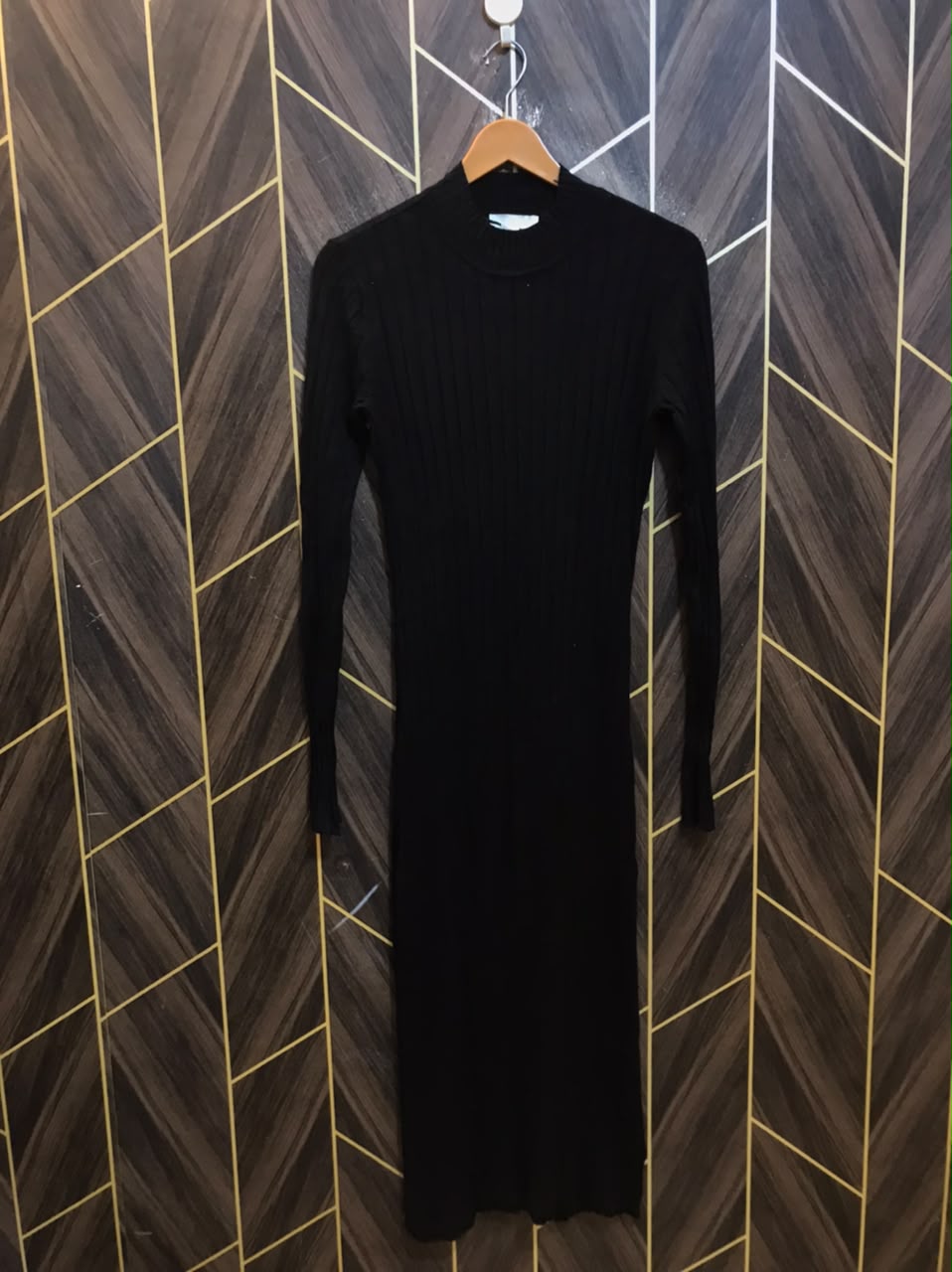 Bodycon Dress Jersey Small | Size | Chest 18 | Length 49