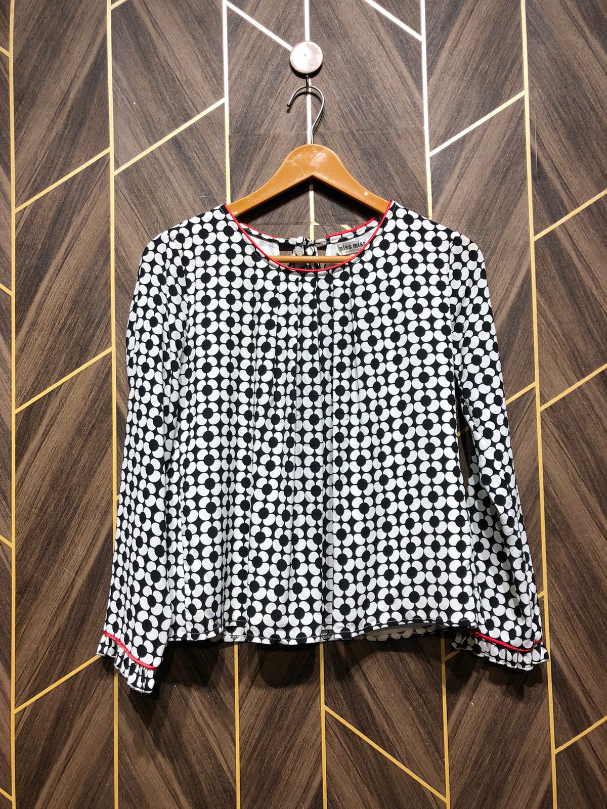 Western Top Chiffon – X-Small Size (Chest: 17, Length: 21 )