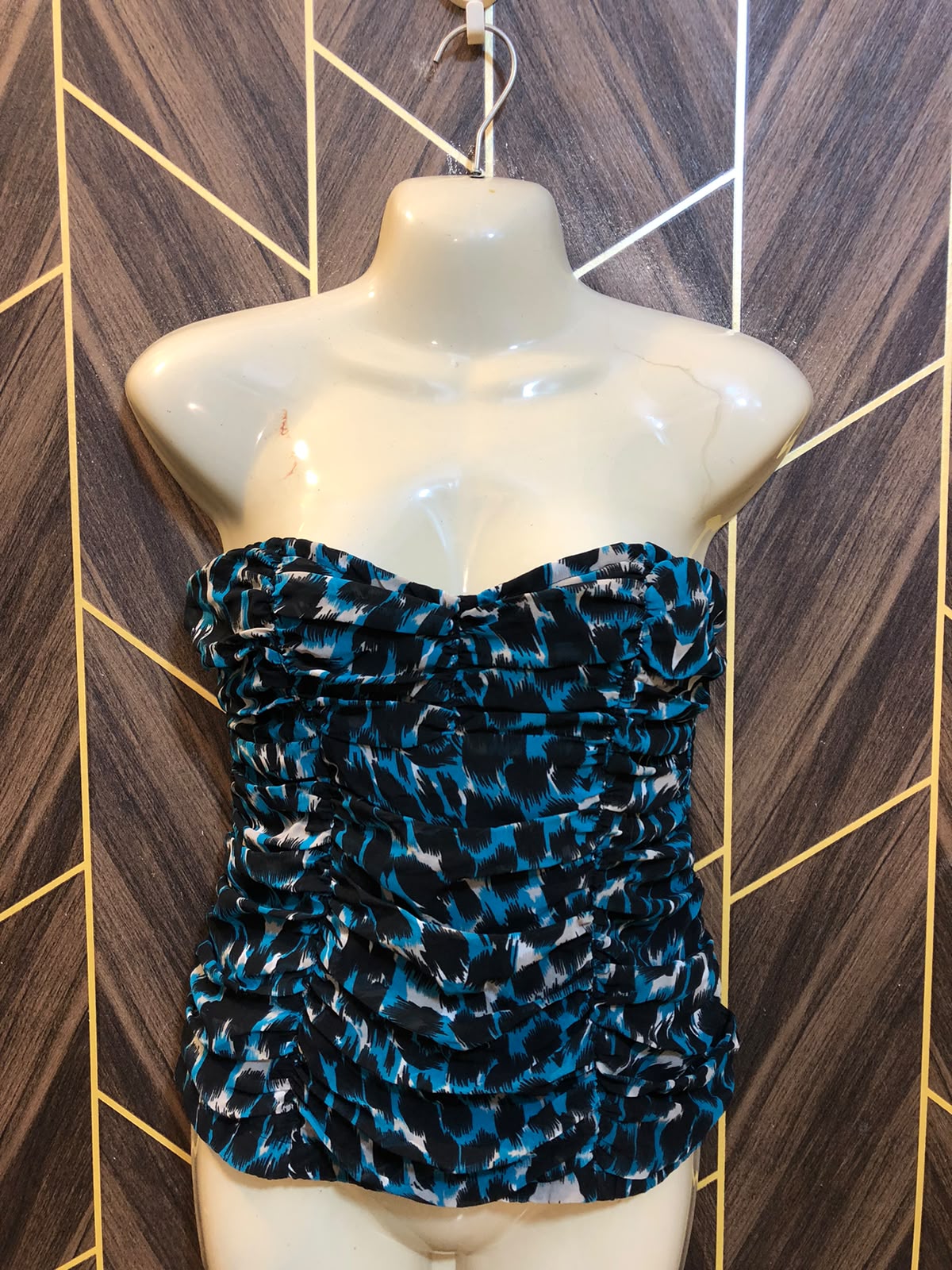 Trendy Chiffon CropTop Size Small