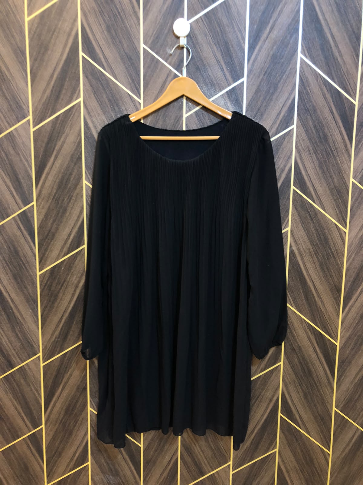 Western Top Chiffon – Large Size (Chest: 20, Length: 33  )