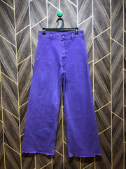 Women Wide Leg Jeans Large Size High Waist 30 Length 42