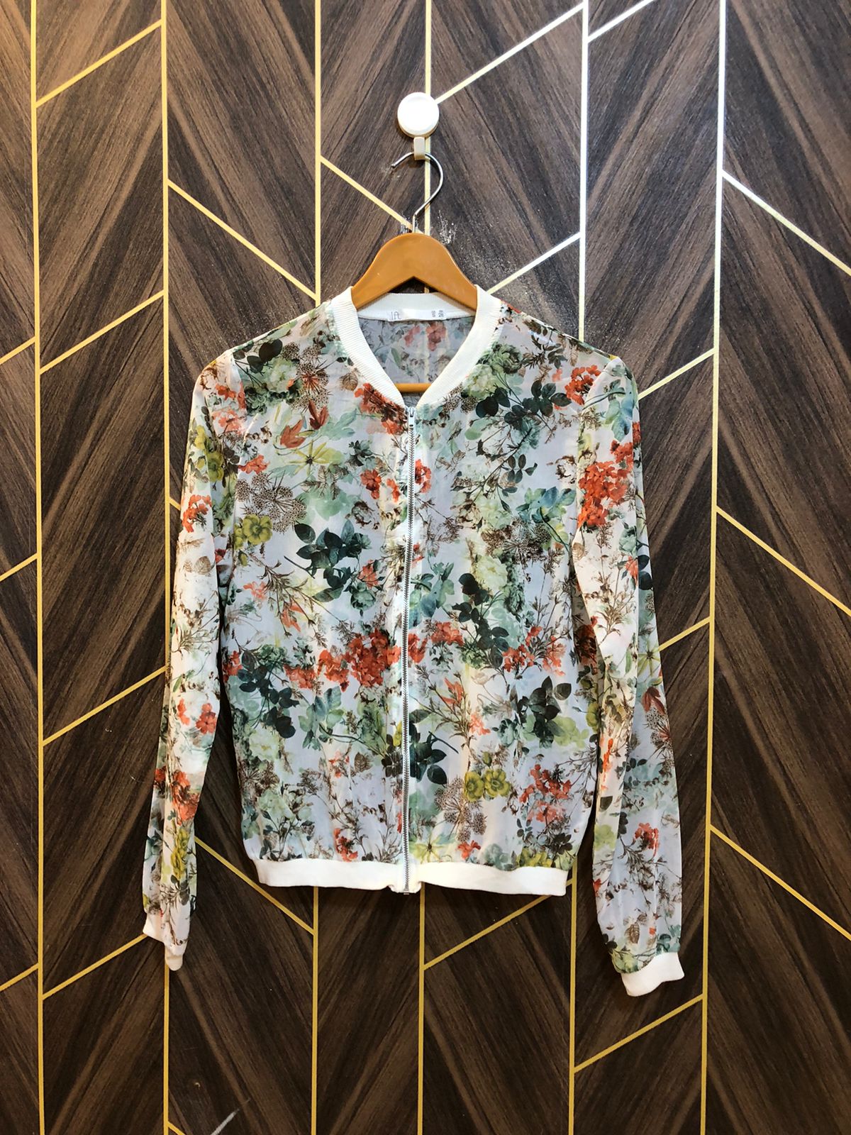 Western Top Chiffon – X-Small Size (Chest: 17, Length: 22 )