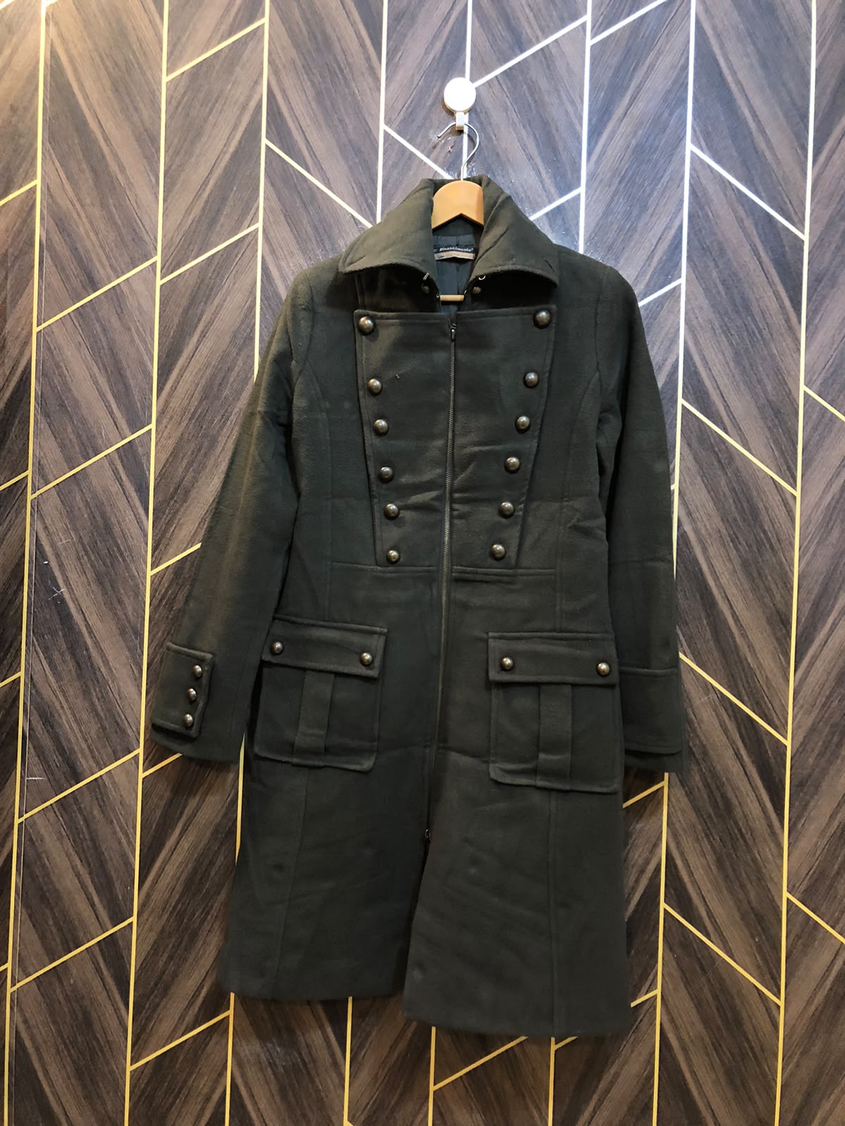 Women Wool Coat Medium | Size | Chest 19 | Length 36