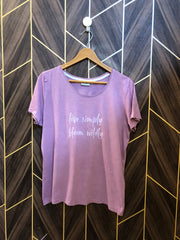T-Shirt Jersey Medium Size Length 24