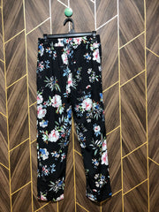 Women Linen Plazo Medium Size Waist 30 Length 38