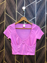 Trendy Jersey CropTop Size Medium