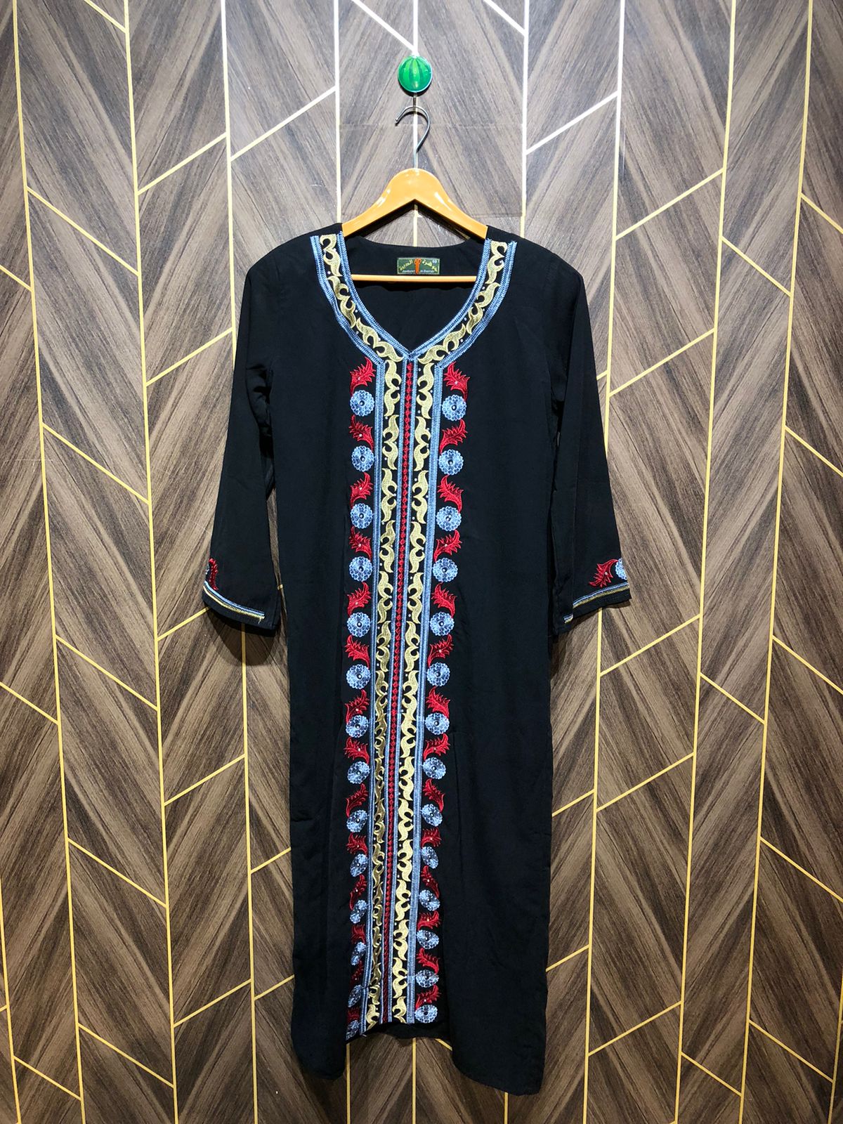 Western Long Maxi Silk Large | Size | Chest 20 | Length 50