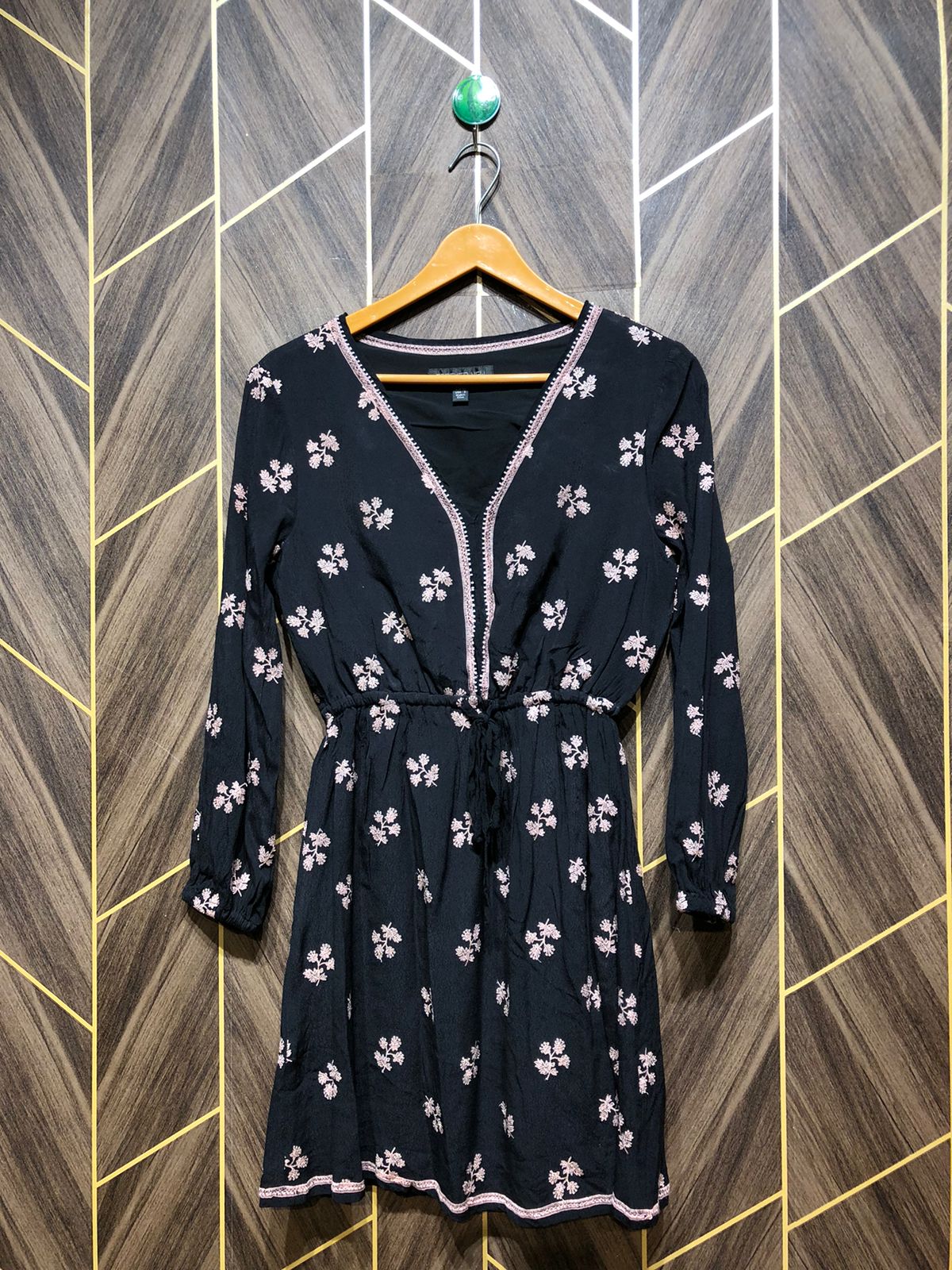 Women Long Shirt Chiffon Small | Chest 18 | Length 33