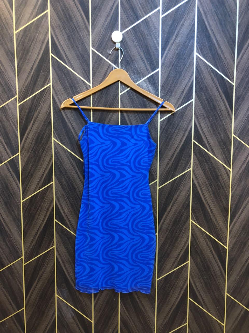 Mini Dress Net Jersey X Small Size Chest 16 Length 31
