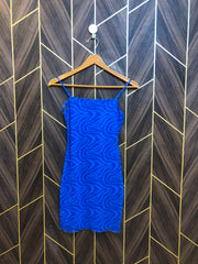 Mini Dress Net Jersey X Small Size Chest 16 Length 31