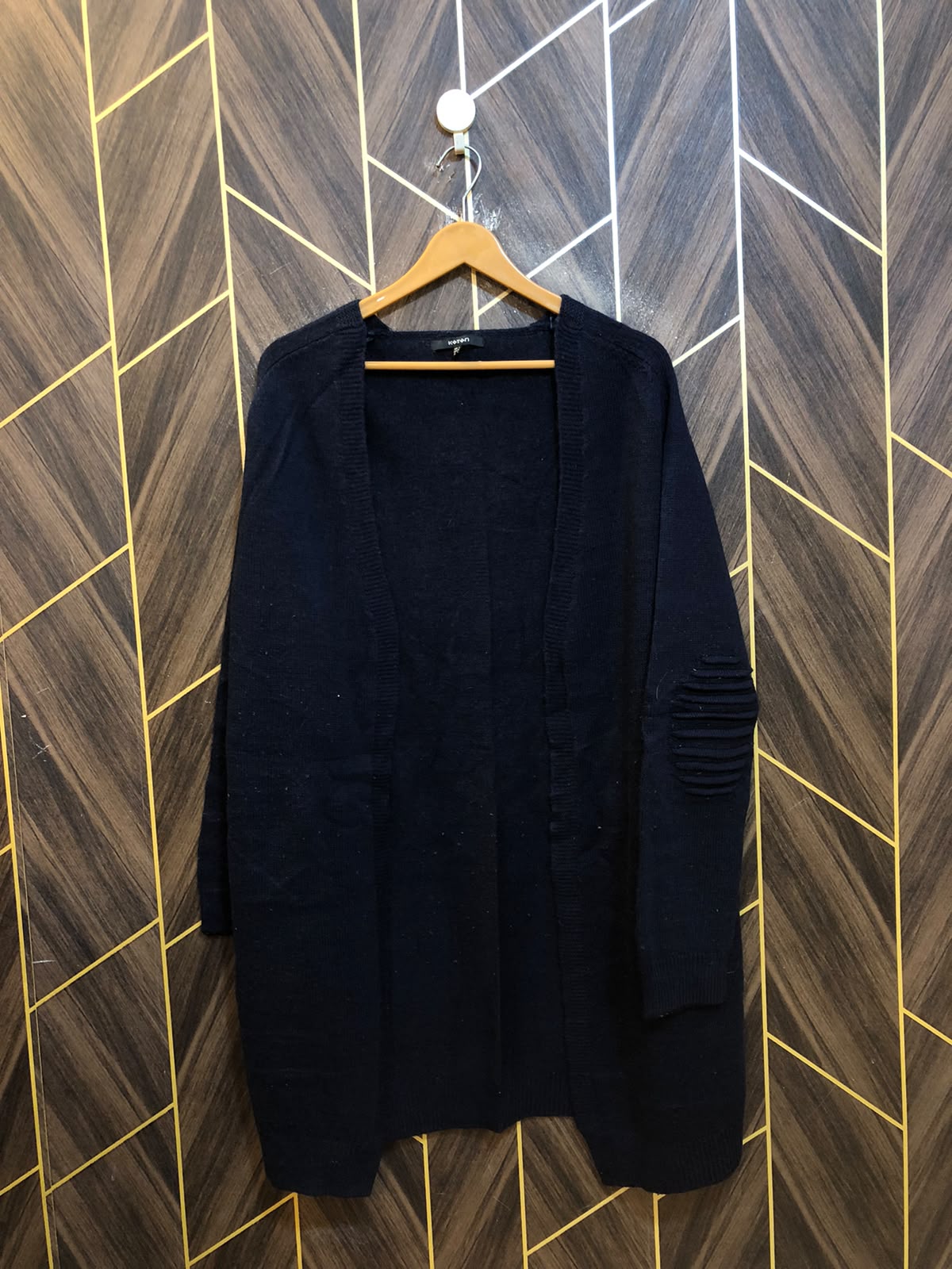 Women Wool Cardigan Sweater Large | Size | Chest 21  | Length 34